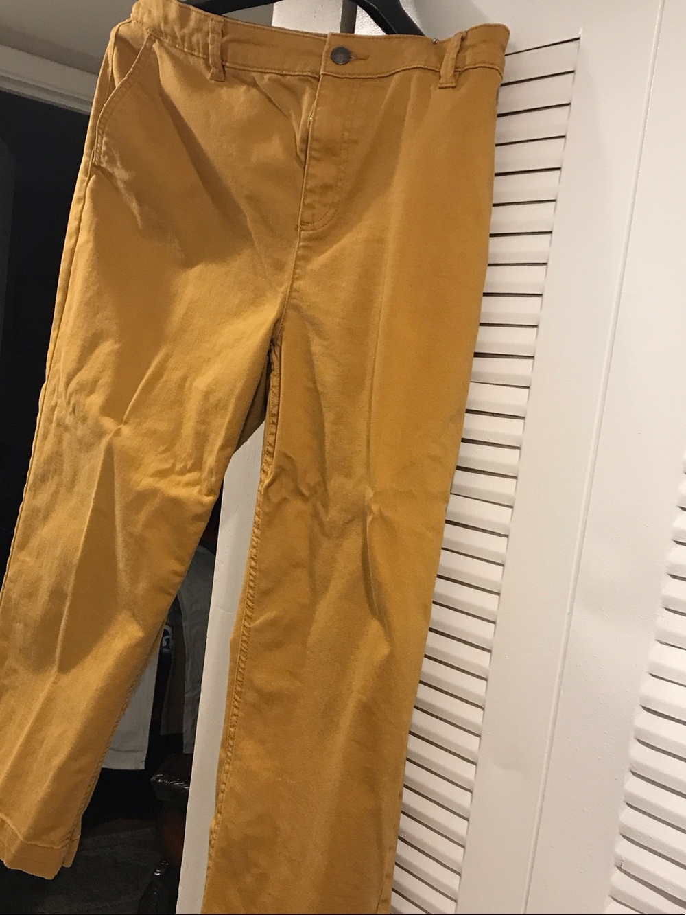 Liz Claiborne Men's Mustard Chino Pants